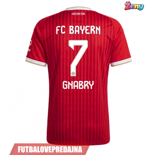 Lacne Ženy Futbalové dres Bayern Munich Serge Gnabry #7 2026-27 Krátky Rukáv - Domáci